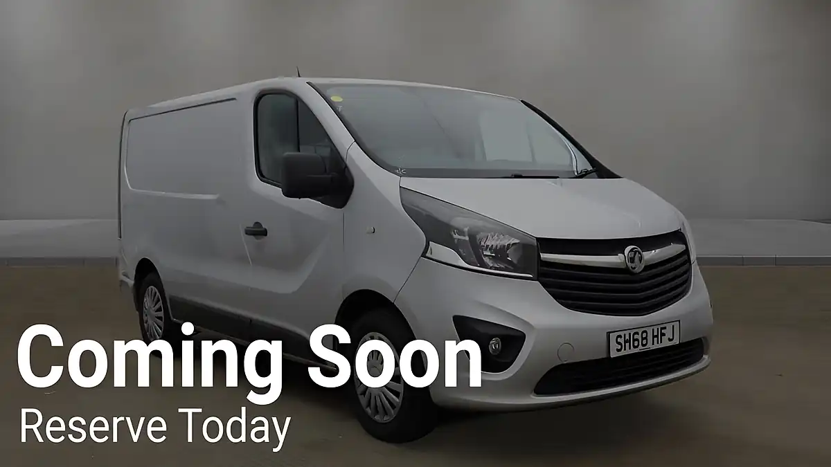 Used 2018 Vauxhall Vivaro Sportive Silver - Front View