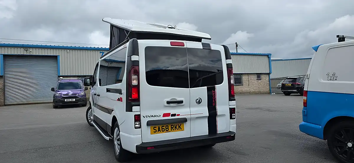 Used 2018 Vauxhall Vivaro Sportive White - Interior and Exterior details 12