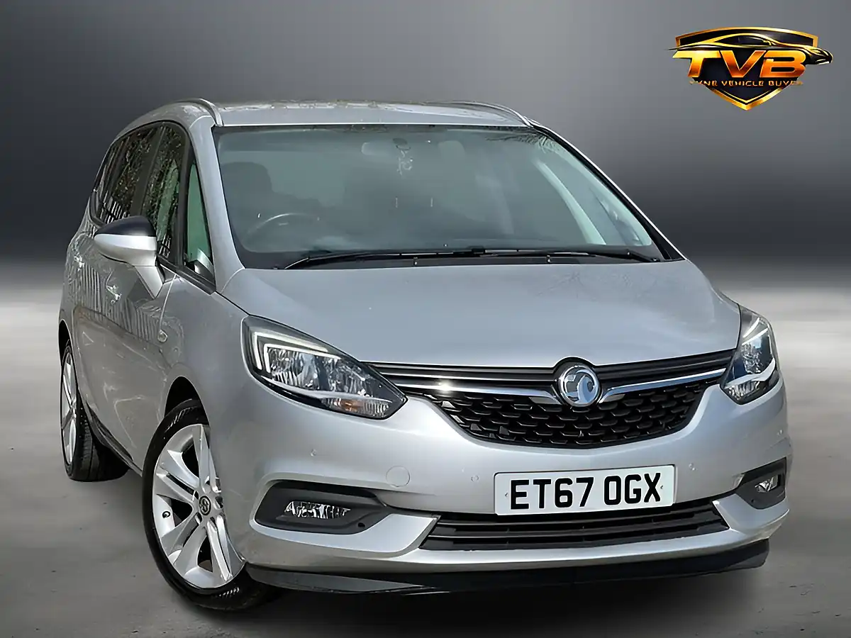 Used 2018 Vauxhall Zafira Sri Nav Sovereign Silver - Front View