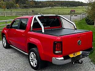 Used 2018 Volkswagen Amarok Highline Red - Interior and Exterior details 4