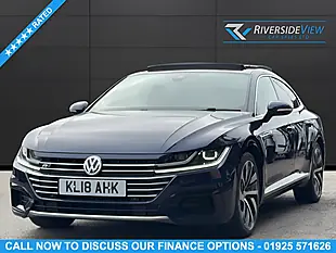 Used 2018 Volkswagen Arteon R-Line Atlantic Blue - Interior and Exterior details 2