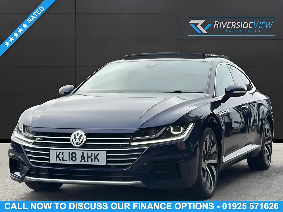 Used 2018 Volkswagen Arteon R-Line Atlantic Blue - Interior and Exterior details 2