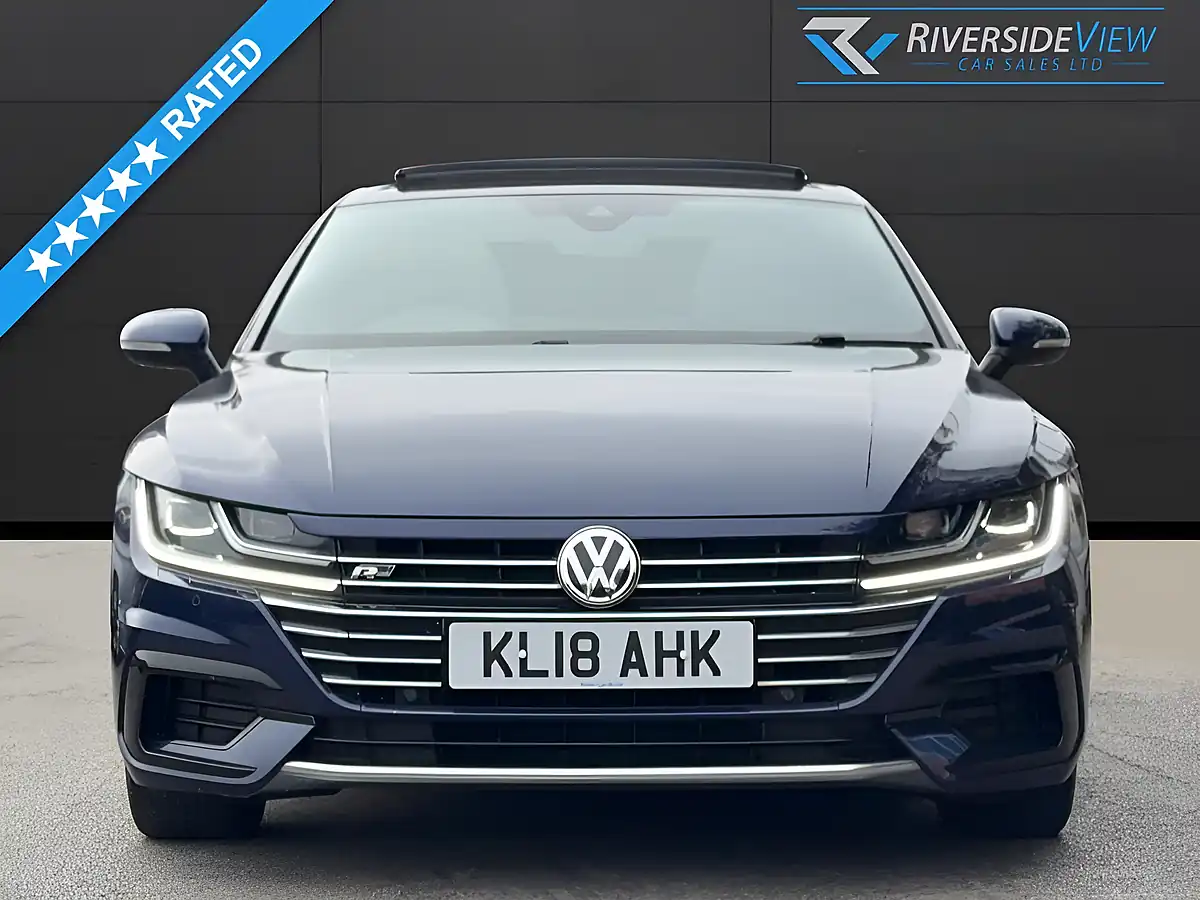 Used 2018 Volkswagen Arteon R-Line Atlantic Blue - Interior and Exterior details 3