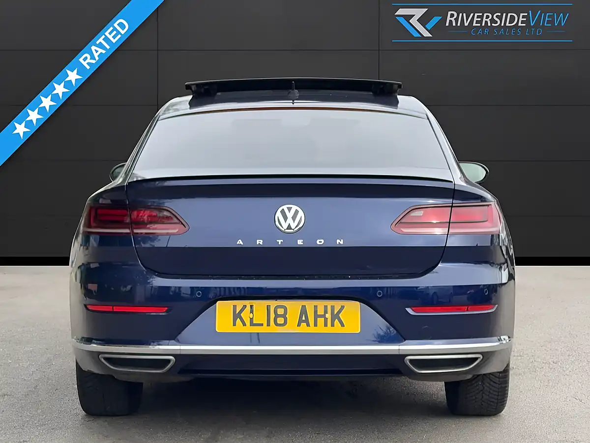 Used 2018 Volkswagen Arteon R-Line Atlantic Blue - Interior and Exterior details 5