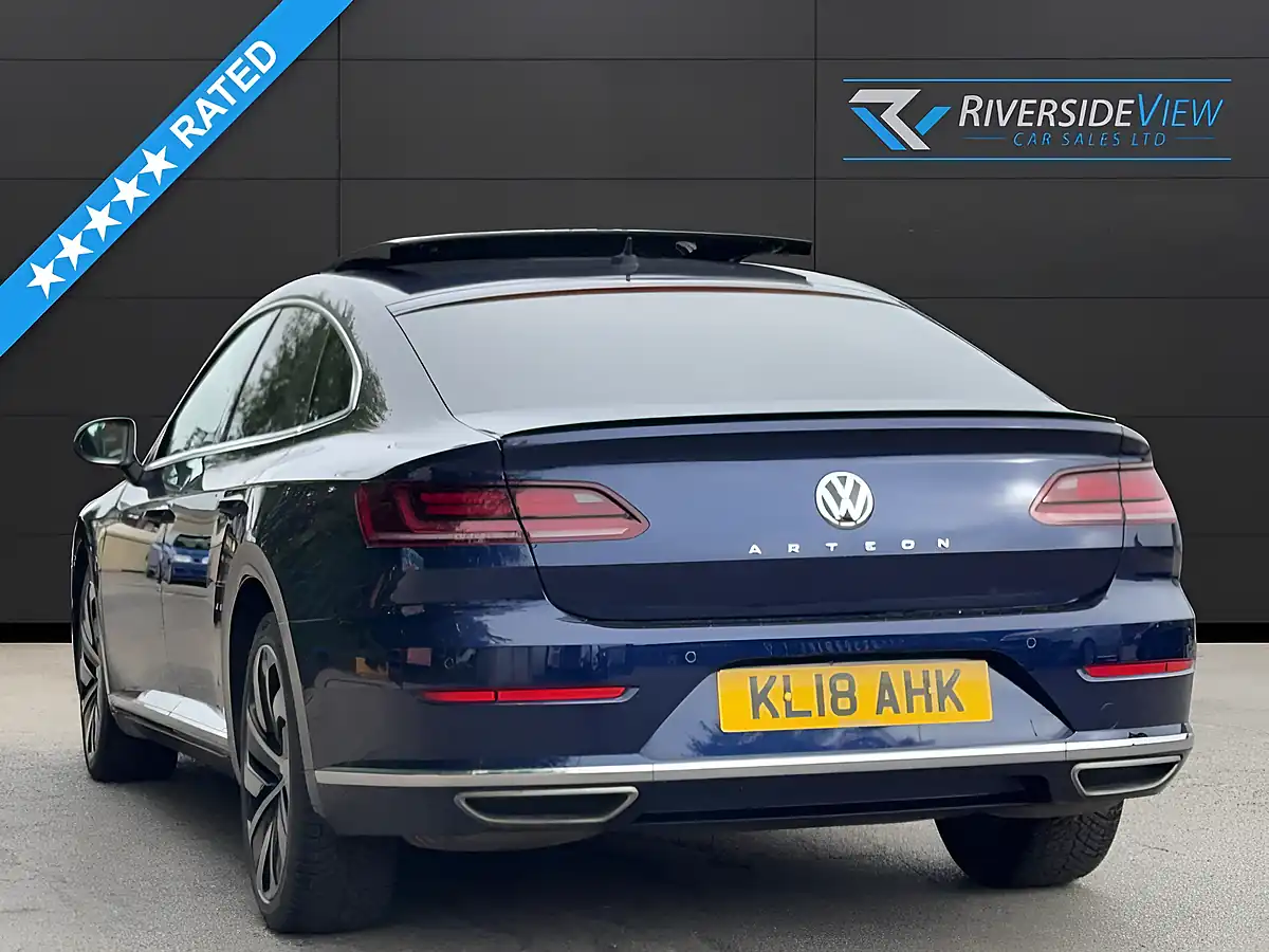Used 2018 Volkswagen Arteon R-Line Atlantic Blue - Interior and Exterior details 6