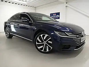 Used 2018 Volkswagen Arteon R-Line Fastback Blue - Interior and Exterior details 11