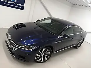 Used 2018 Volkswagen Arteon R-Line Fastback Blue - Interior and Exterior details 2