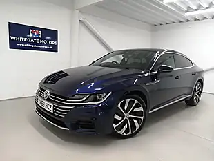 Used 2018 Volkswagen Arteon R-Line Fastback Blue - Interior and Exterior details 3