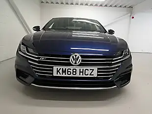 Used 2018 Volkswagen Arteon R-Line Fastback Blue - Interior and Exterior details 6