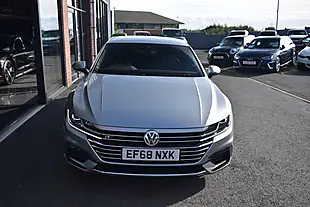 Used 2018 Volkswagen Arteon R-Line Fastback Pyrite Silver - Interior and Exterior details 10