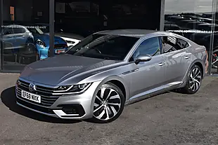 Used 2018 Volkswagen Arteon R-Line Fastback Pyrite Silver - Interior and Exterior details 3