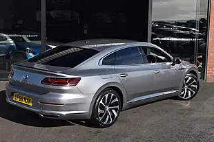 Used 2018 Volkswagen Arteon R-Line Fastback Pyrite Silver - Interior and Exterior details 4