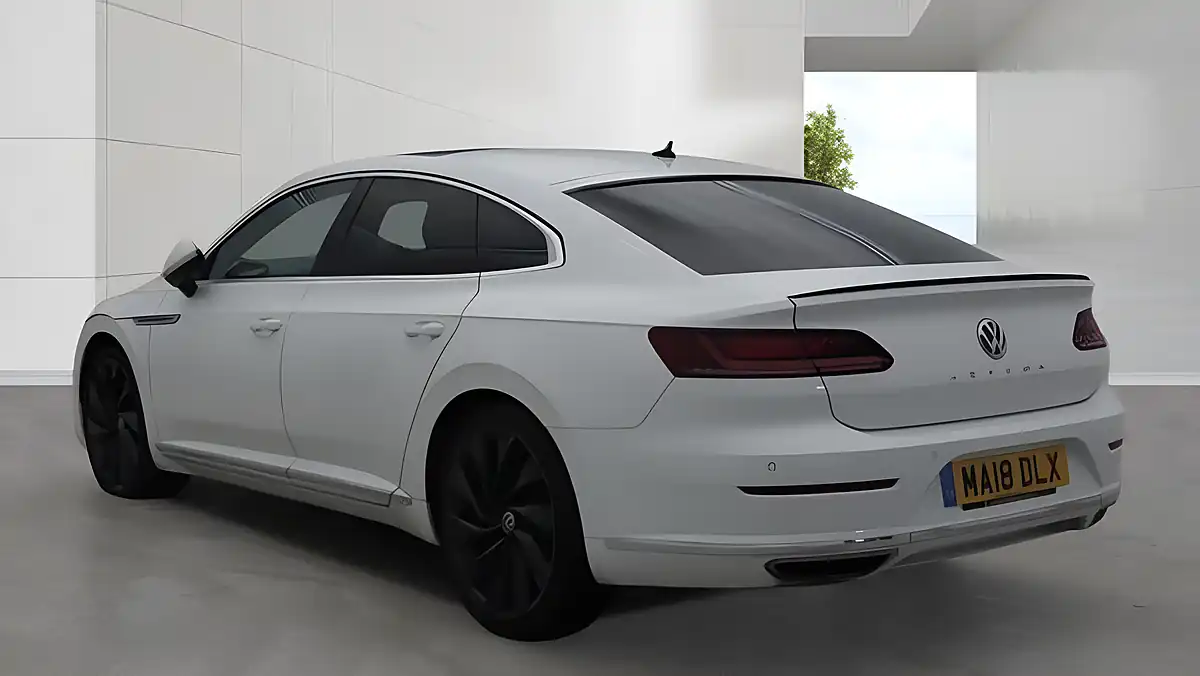 Used 2018 Volkswagen Arteon R-Line White - Interior and Exterior details 3