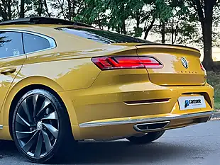 Used 2018 Volkswagen Arteon R-Line Yellow - Interior and Exterior details 12