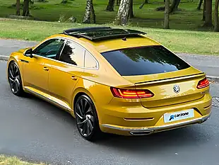 Used 2018 Volkswagen Arteon R-Line Yellow - Interior and Exterior details 4
