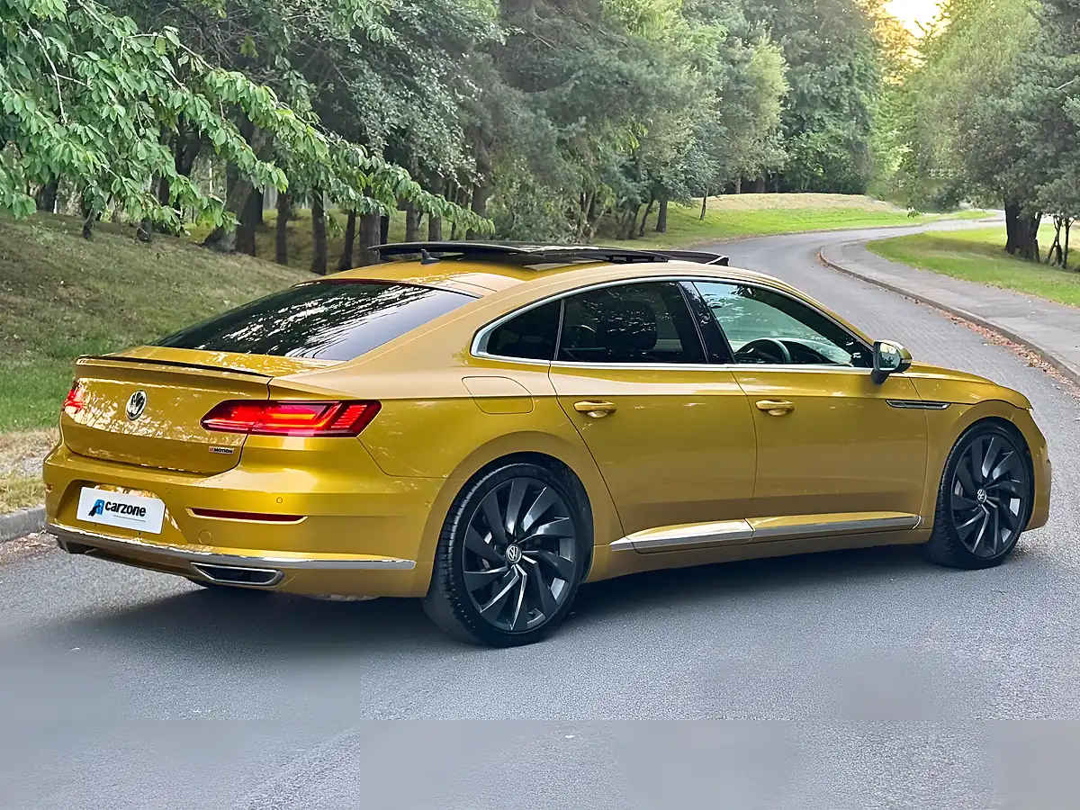 Used 2018 Volkswagen Arteon R-Line Yellow - Interior and Exterior details 5