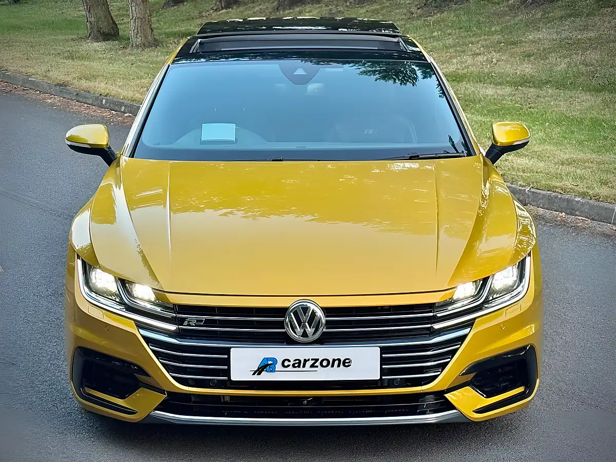 Used 2018 Volkswagen Arteon R-Line Yellow - Interior and Exterior details 7