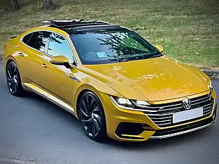 Used 2018 Volkswagen Arteon R-Line Yellow - Interior and Exterior details 8