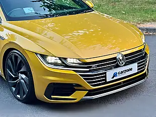 Used 2018 Volkswagen Arteon R-Line Yellow - Interior and Exterior details 9
