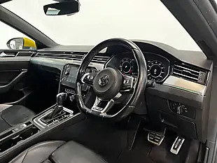 Used 2018 Volkswagen Arteon R-Line Yellow - Interior and Exterior details 16