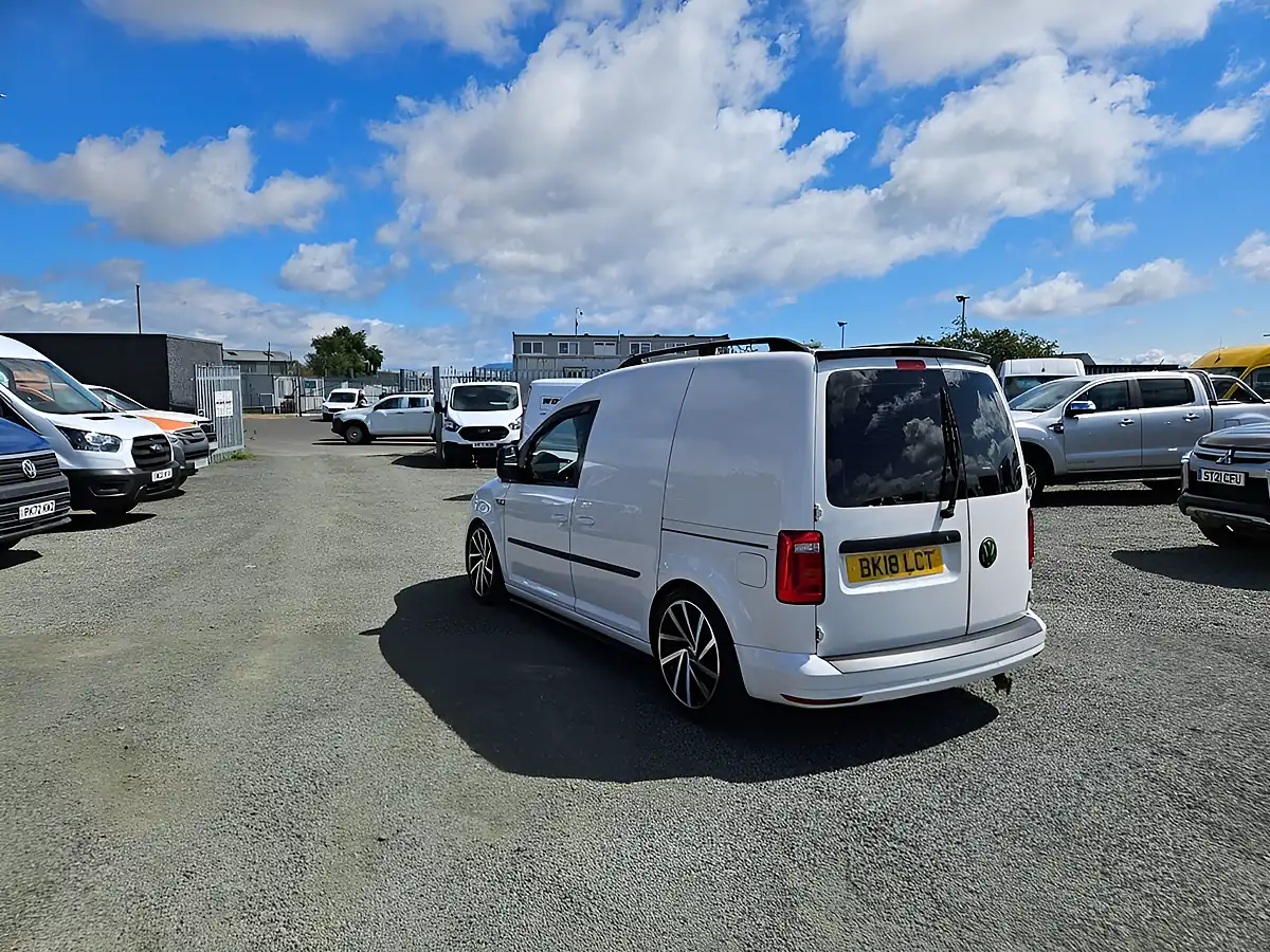 Used 2018 Volkswagen Caddy C20 Trendline White - Interior and Exterior details 6