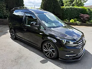 Used 2018 Volkswagen Caddy Highline Black - Interior and Exterior details 11