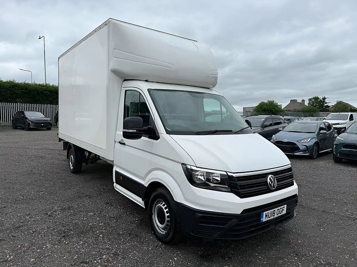 Used 2018 Volkswagen Crafter Startline White - Front View