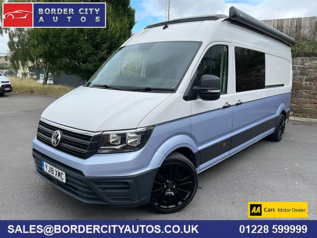 Used 2018 Volkswagen Crafter Startline White - Front View