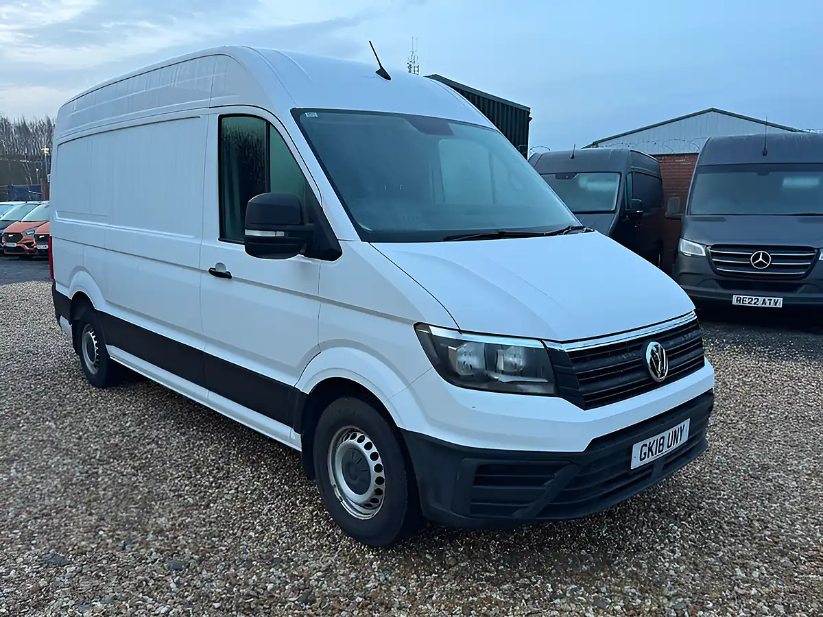 Used 2018 Volkswagen Crafter Startline White - Front View