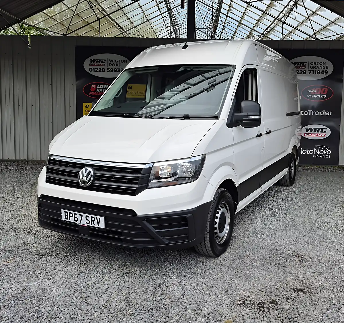 Used 2018 Volkswagen Crafter Startline White - Front View