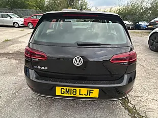 Used 2018 Volkswagen E-Golf Auto Black - Interior and Exterior details 5
