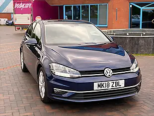 Used 2018 Volkswagen Golf GT Blue - Interior and Exterior details 11