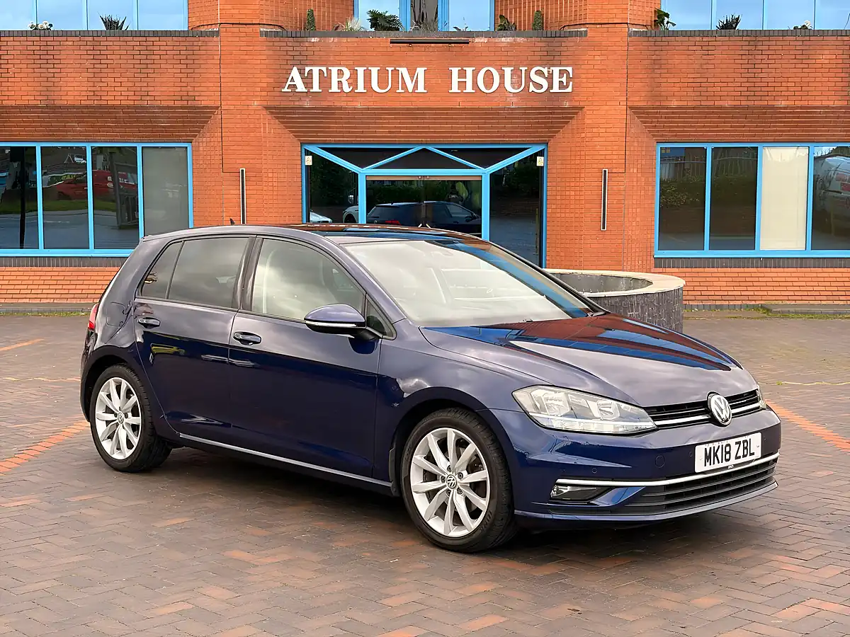 Used 2018 Volkswagen Golf GT Blue - Interior and Exterior details 2
