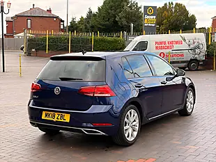 Used 2018 Volkswagen Golf GT Blue - Interior and Exterior details 7