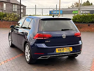 Used 2018 Volkswagen Golf GT Blue - Interior and Exterior details 9