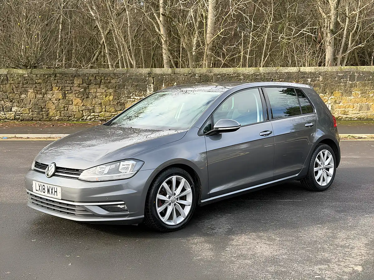 Used 2018 Volkswagen Golf GT Grey - Front View