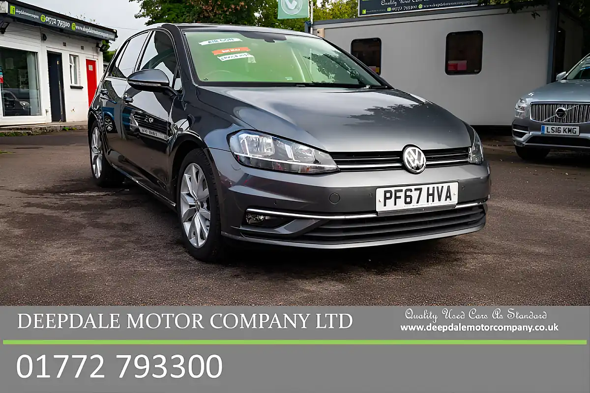Used 2018 Volkswagen Golf GT Indium Grey - Front View