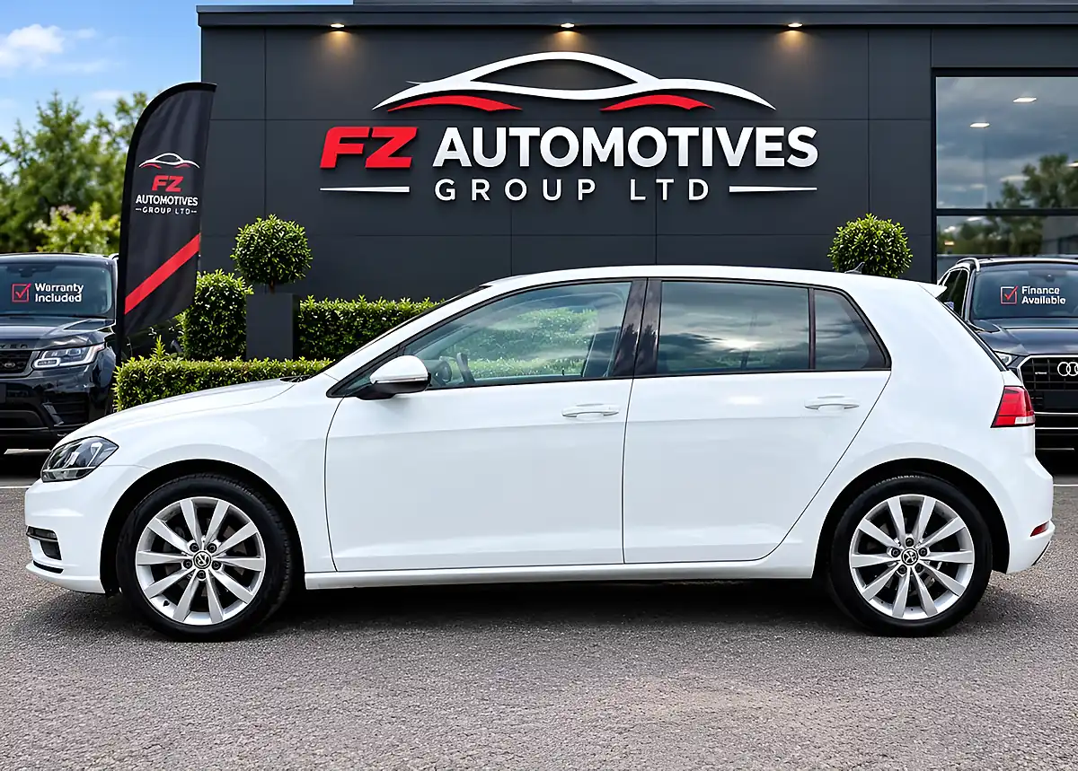 Used 2018 Volkswagen Golf GT White - Interior and Exterior details 2
