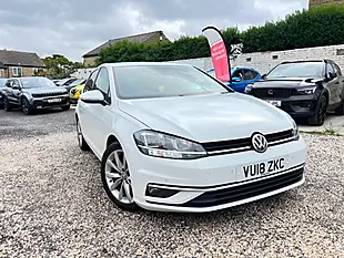 Used 2018 Volkswagen Golf GT White - Interior and Exterior details 8