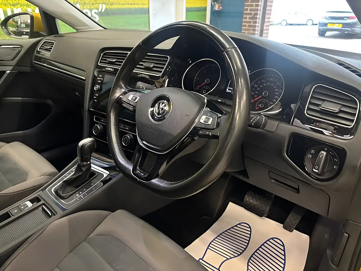 Used 2018 Volkswagen Golf GT Yellow - Interior and Exterior details 13