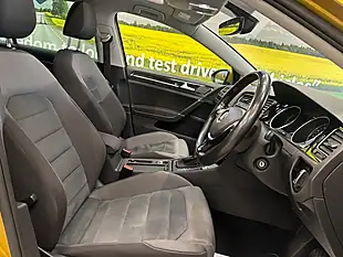 Used 2018 Volkswagen Golf GT Yellow - Interior and Exterior details 14
