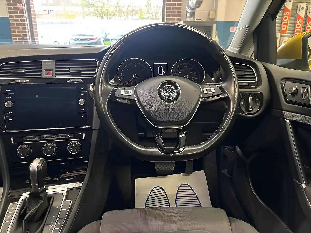 Used 2018 Volkswagen Golf GT Yellow - Interior and Exterior details 18