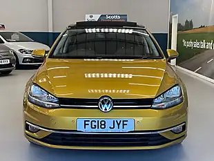 Used 2018 Volkswagen Golf GT Yellow - Interior and Exterior details 2