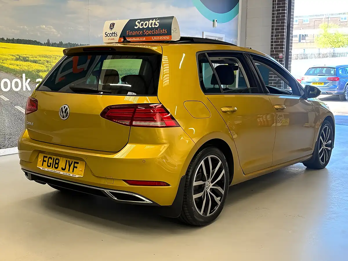 Used 2018 Volkswagen Golf GT Yellow - Interior and Exterior details 5