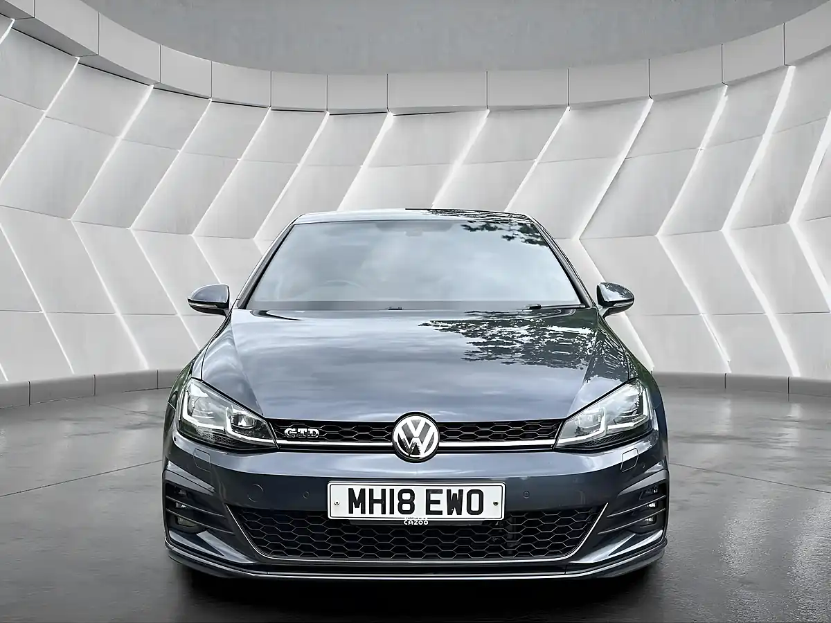Used 2018 Volkswagen Golf Gtd Blue - Interior and Exterior details 2