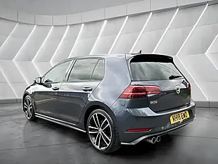 Used 2018 Volkswagen Golf Gtd Blue - Interior and Exterior details 9