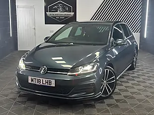 Used 2018 Volkswagen Golf Gtd Blue - Interior and Exterior details 9