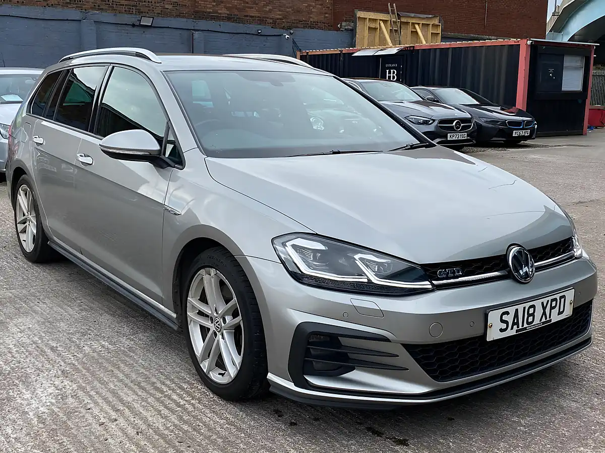 Used 2018 Volkswagen Golf Gtd Blueline Silver - Interior and Exterior details 2