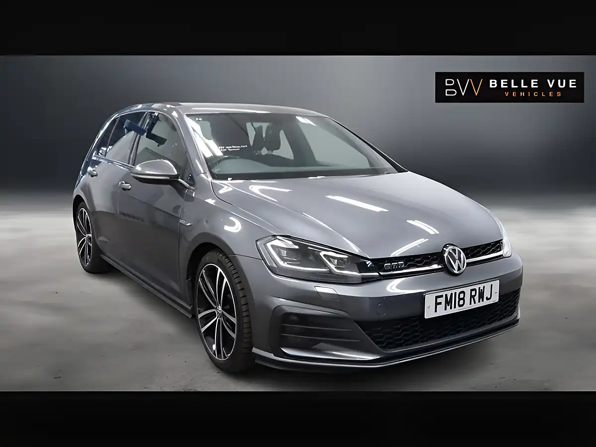 Used 2018 Volkswagen Golf Gtd Grey - Front View