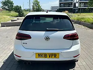 Used 2018 Volkswagen Golf Gte Advance White - Interior and Exterior details 2
